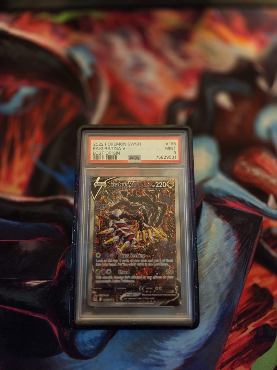 Giratina V (2022 SWSH Lost Origin, PSA Mint)